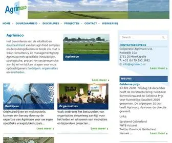 Agrimaco.nl(Management Adviseurs in de Agri) Screenshot