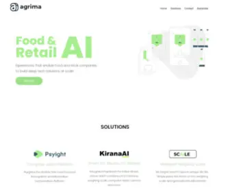 Agrima.tech(AI in Retail) Screenshot