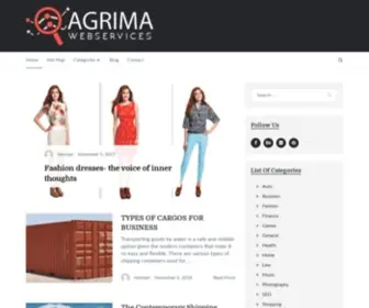 Agrimawebservices.com(SMM Business and its technological impact) Screenshot