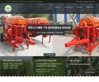Agrimaxbihar.com(Agrimax Bihar) Screenshot