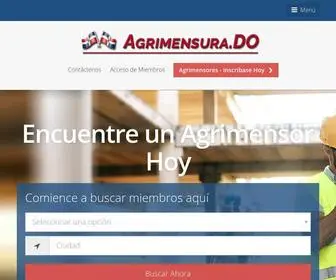 Agrimensura.do(Buscar Agrimensores en Republica Dominicana) Screenshot