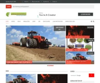Agrimoon.com(Agriculture News) Screenshot