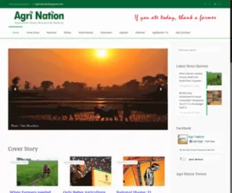 Agrination.org.in(Agriculture News) Screenshot