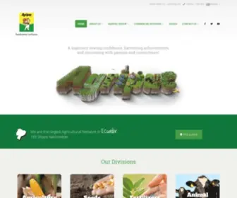 Agripac.com.ec(Empresa de Agroquímicos del Ecuador) Screenshot