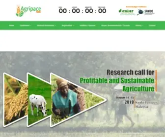 Agripace.org(International Conference on Agricultural and Food Sciences) Screenshot