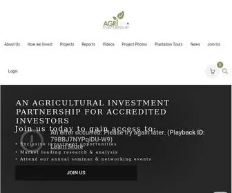 Agripartnership.com(The Agri Partnership) Screenshot