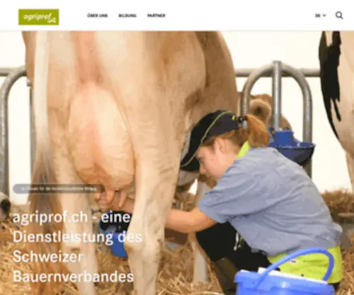 Agriprof.ch(Agriprof) Screenshot