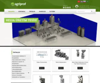 Agriprof.com(Irmeni, lokum makineleri, tahin imalat tesisi, tahin makinesi )) Screenshot