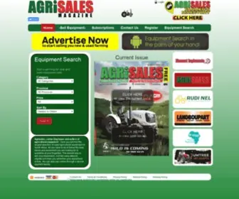 Agrisales.co.za(Tractors & Farm Equipment for sale in South Africa) Screenshot