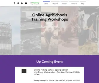 Agrischools.com(Progressus Agrischools) Screenshot