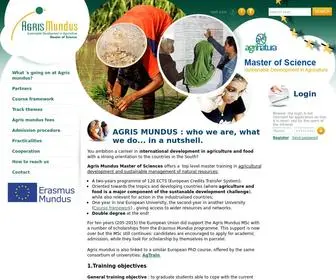 Agrismundus.eu(AGRIS MUNDUS) Screenshot