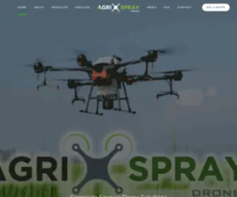 Agrispraydrones.com(Agri Spray Drones) Screenshot