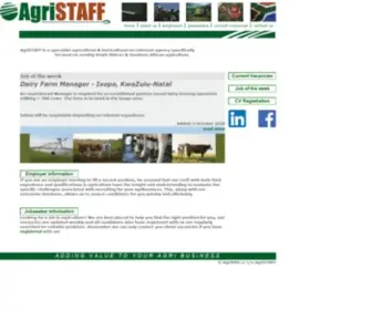 Agristaff.co.za(About Us AgriSTAFF) Screenshot