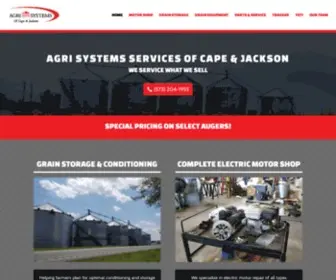 Agrisystems.org(Agri Systems Services of Cape & Jackson) Screenshot