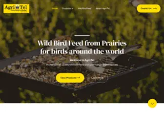 Agritelgrain.com(Top Quality Wild Bird Food) Screenshot