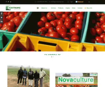 Agritropicnig.com(Agritropic nigeria) Screenshot