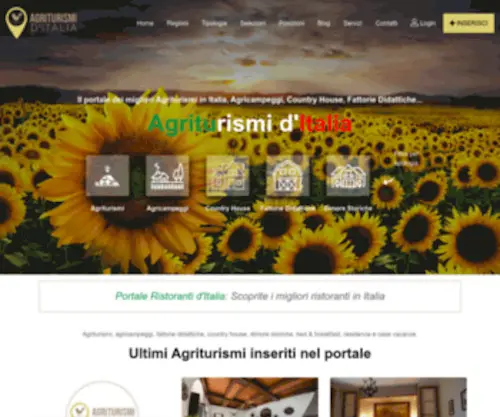 Agriturismiditalia.net(Agriturismi d'Italia) Screenshot