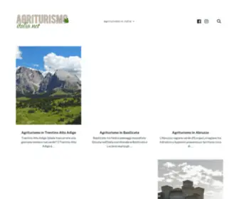 Agriturismo-Italia.net(Agriturismo in Italia) Screenshot