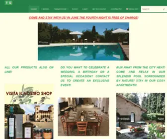 Agriturismoibonsi.it(FATTORIA I BONSI) Screenshot