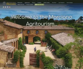 Agriturismomarciano.it(Agriturismo in Siena Agriturismo Marciano) Screenshot