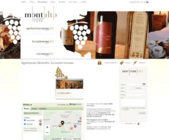 Agriturismomontalto.com(Offerte vacanza agriturismo San Miniato camere affitto campagna di Pisa San Romano) Screenshot
