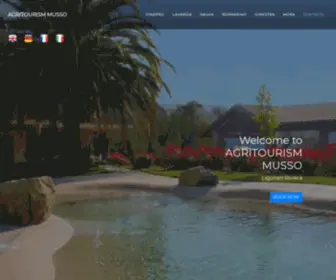 Agriturismomusso.it(Agritourism Musso) Screenshot