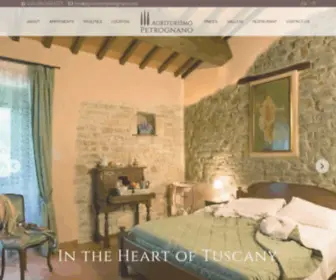 Agriturismopetrognano.com(Agriturismo in Tuscany holiday homes in farmhouse near Florence) Screenshot