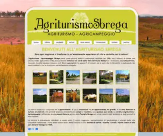 Agriturismosbrega.com(Agriturismo Agricampeggio Sbrega) Screenshot