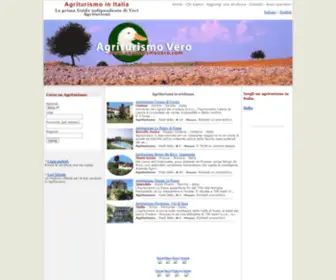 Agriturismovero.com(Agriturismo Italia) Screenshot