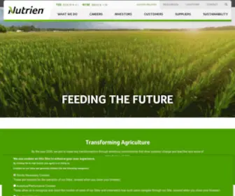 Agrium.ca(Nutrien) Screenshot