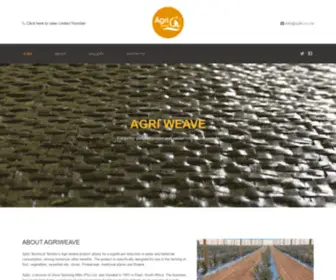 Agriweave.co.za(Spilo Woven Geotextiles) Screenshot