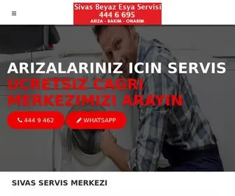 Agrizakayitsivas.com(Sivas Beyaz Esya Servis Merkezi) Screenshot