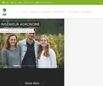 Agro-Bordeaux.fr(Agro Bordeaux) Screenshot