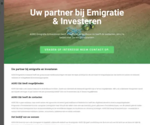 Agro-ENI.nl(AGRO E&I) Screenshot