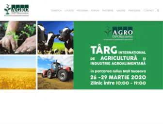 Agro-Expo.ro(Cel mai mare targ de agricultura din Moldova) Screenshot