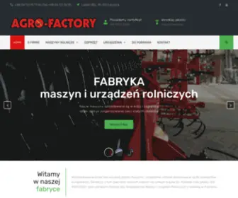 Agro-Factory.pl(Fabryka maszyn rolniczych) Screenshot