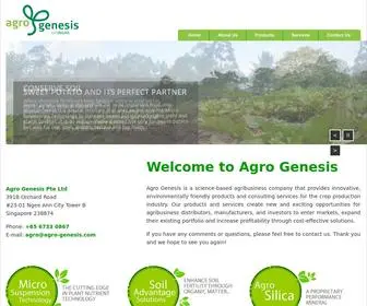 Agro-Genesis.com(Agro Genesis Pte Ltd) Screenshot