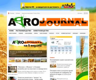 Agro-Journal.com(Електронен) Screenshot