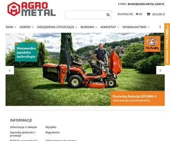 Agro-Metal.com.pl(Profesjonalne Maszyny I Urządzenia) Screenshot