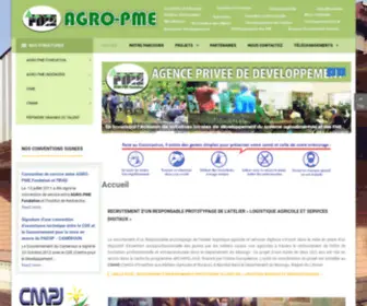 Agro-PME.net(Accueil) Screenshot