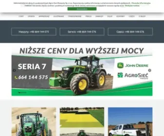 Agro-Siec.pl(Agro-sieć maszyny) Screenshot