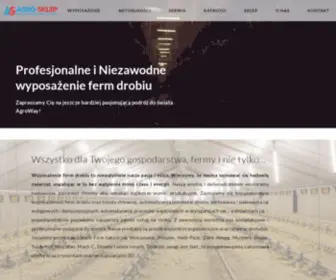 Agro-Sklep.com.pl(Wyposażenie ferm drobiu) Screenshot