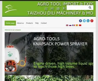 Agro-Tools.com(AGRO TOOL IMPORT &amp; EXPORT LTD) Screenshot