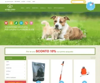 Agro-Zooshop.it(Prodotti per animali) Screenshot