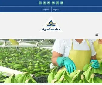 Agroamerica.com(Exportación de banano) Screenshot