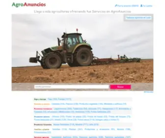 Agroanuncios.es(AGRO ANUNCIOS.ES) Screenshot