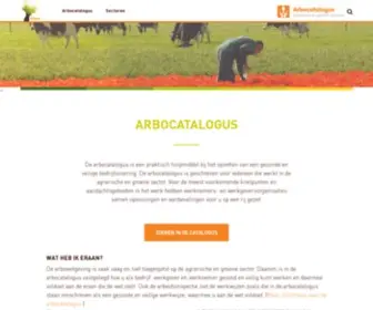 Agroarbo.nl(Arbocatalogus) Screenshot