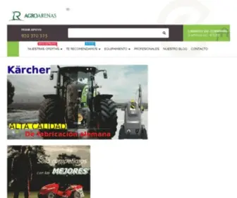 Agroarenas.com(Venta online) Screenshot