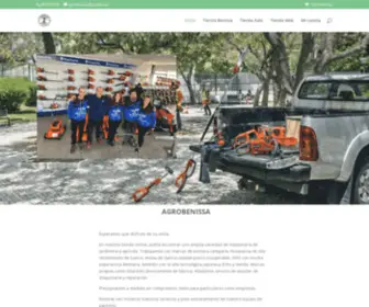 Agrobenissa.es(Tu tienda de maquinaria agrícola y de jardinería) Screenshot