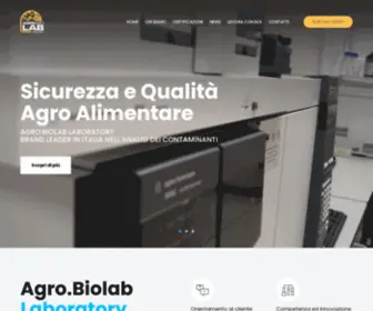 Agrobiolabitalia.it(Controllo Qualità) Screenshot